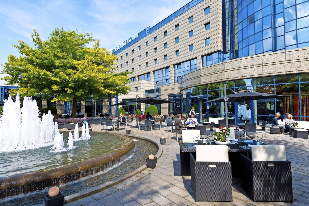 Außenansicht des Maritim Hotel Bonn