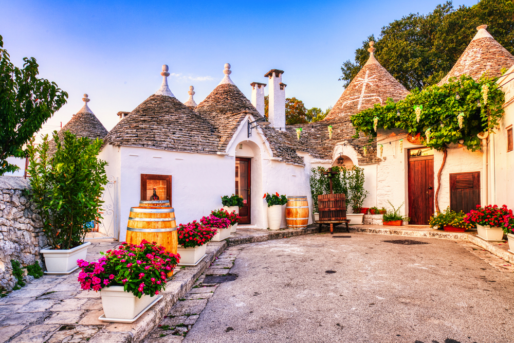 Trulli Häsuer in Alberobello