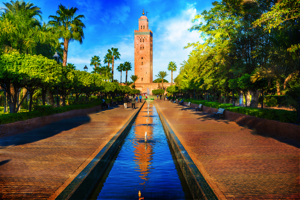 Koutoubia-Moschee in Marrakesch