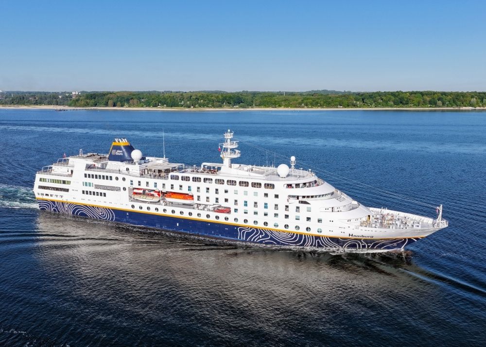 Außenansicht der MS Hamburg